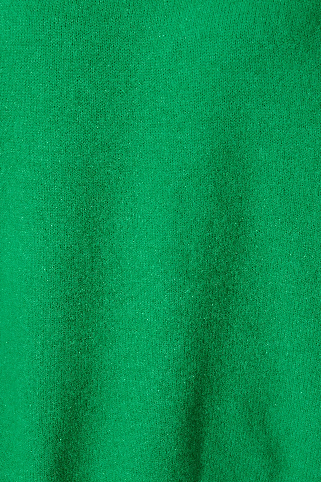 Nessa Knit In Green Wool Blend