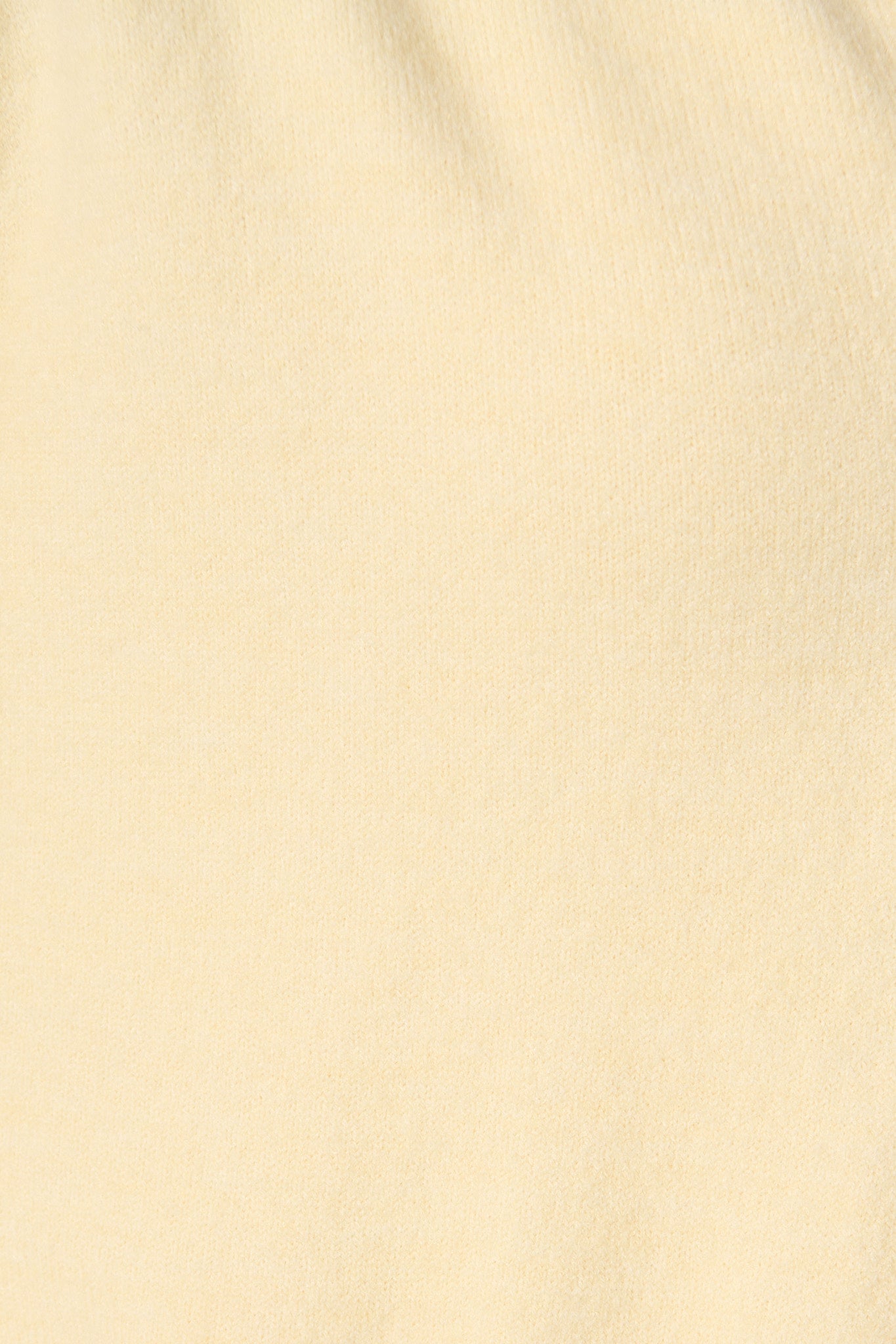 Astrid Knit Cardigan In Butter Yellow Wool Blend