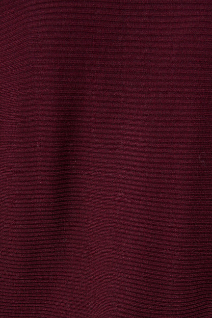 Faye Knit in Wine