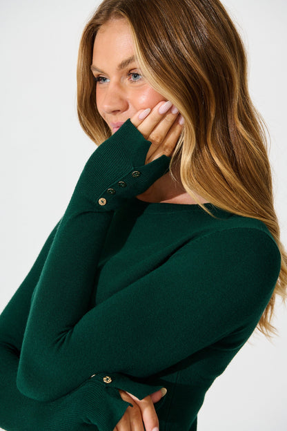 Macy Knit in Emerald