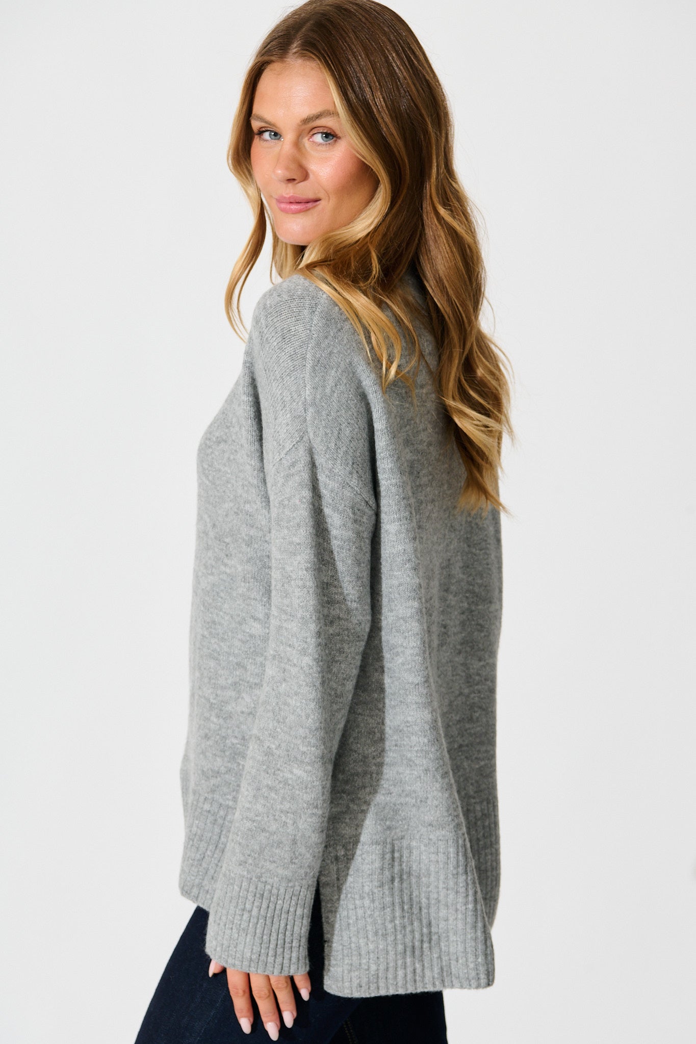 Abby Knit in Grey