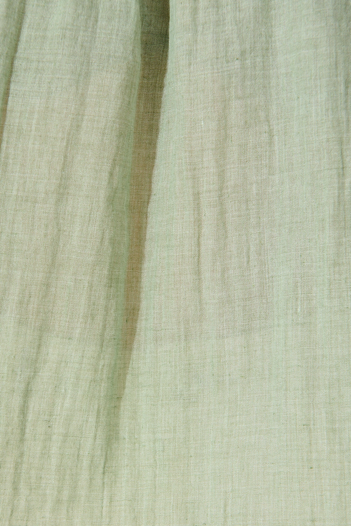 Calla Smock Top In Sage Green Cotton