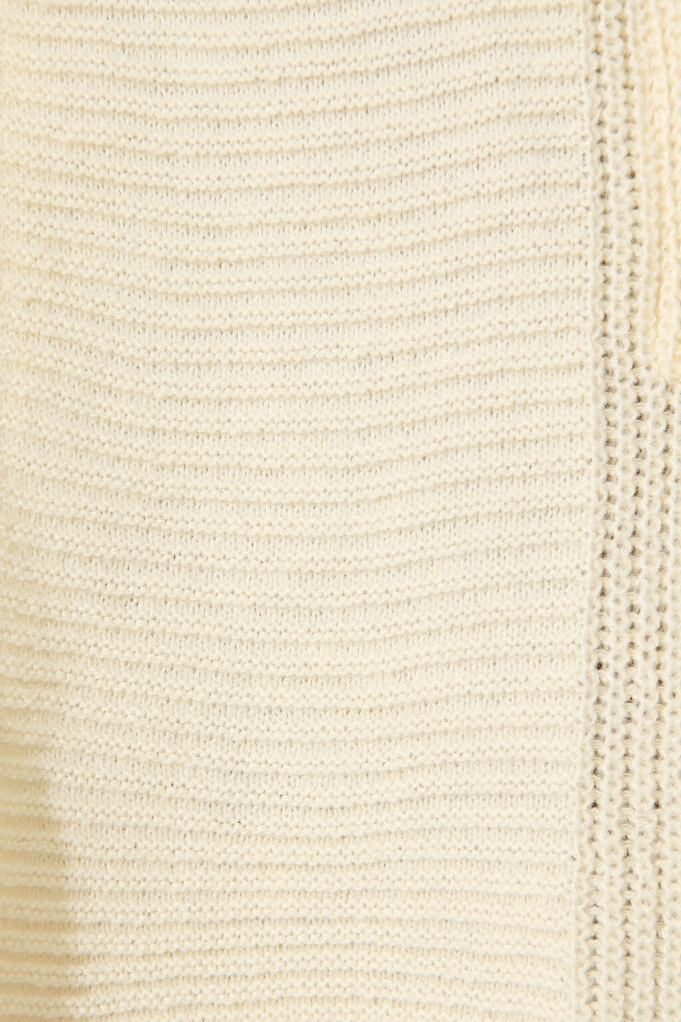 Adina Knit Cardigan In Cream Wool Blend