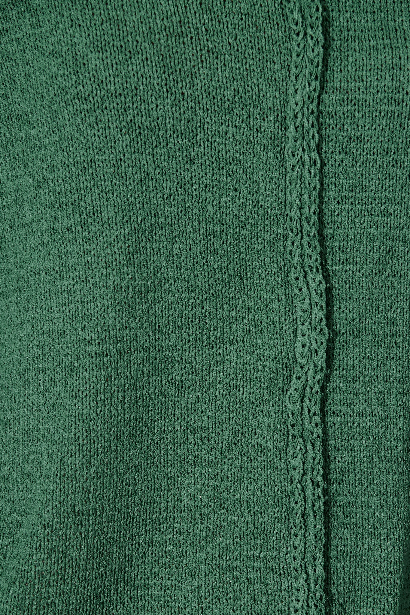 Vancouver Knit in Green Cotton Blend