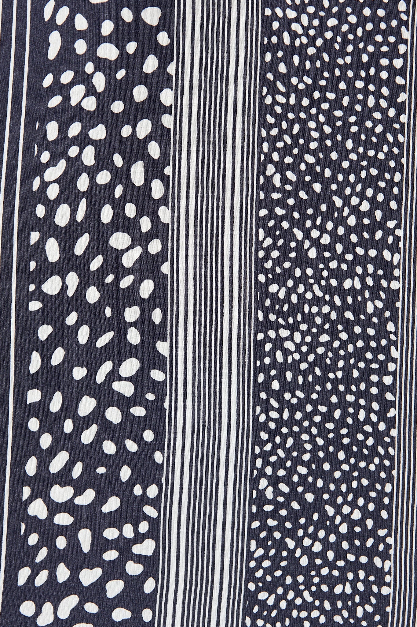 Costa Del Mar Top in Navy Spot and Stripe