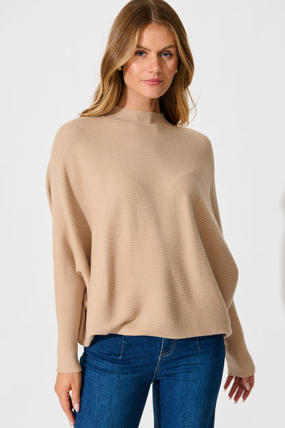 Faye Knit in Beige