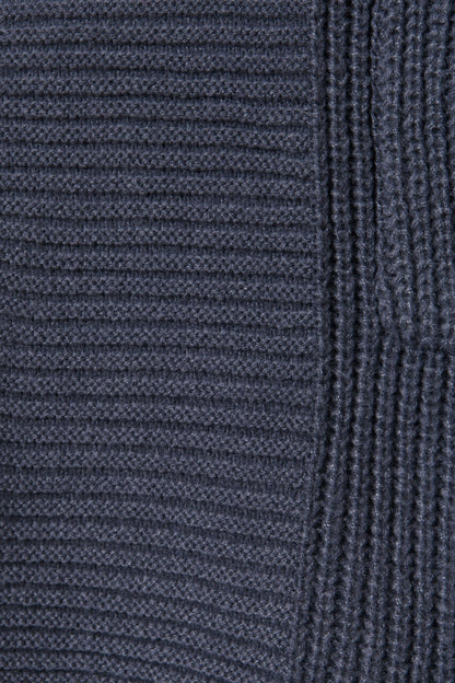 Adina Knit Cardigan In Charcoal Wool Blend