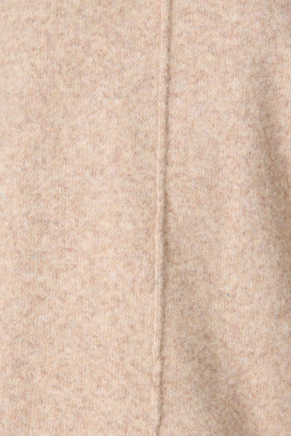 Jennifer Knit in Beige Marle Wool Blend
