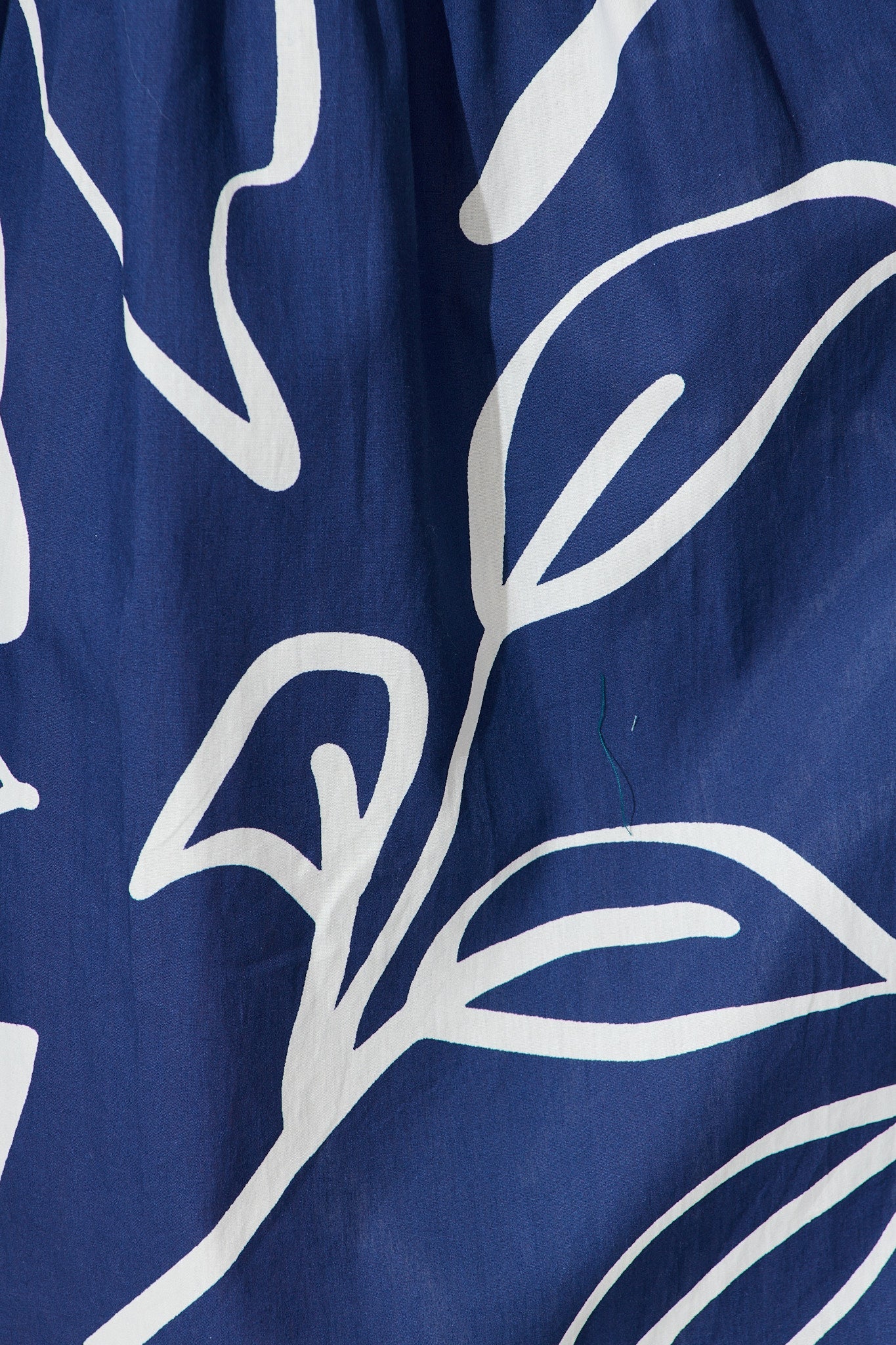 Lexus Midi Shirt Dress in Navy Cotton