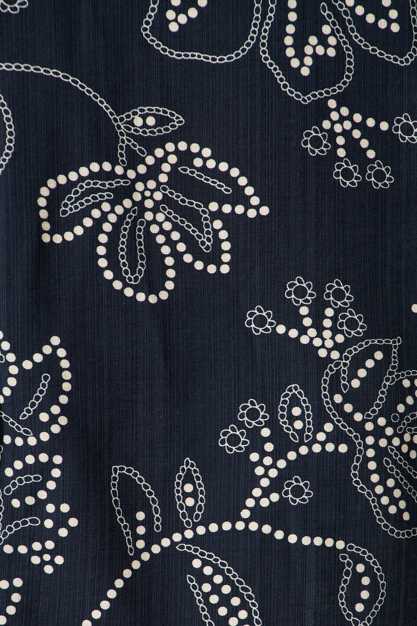 Mesmerised Midi Shirt Dress in Navy Floral Print