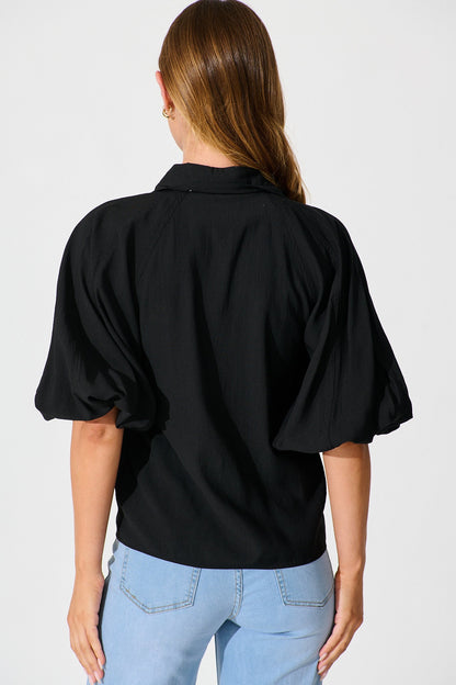 Porcia Shirt in Black