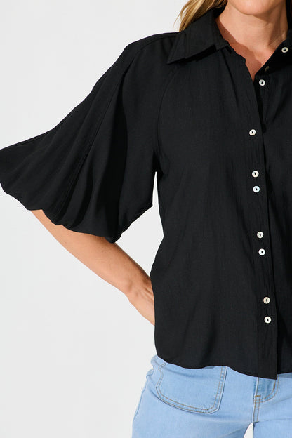 Porcia Shirt in Black
