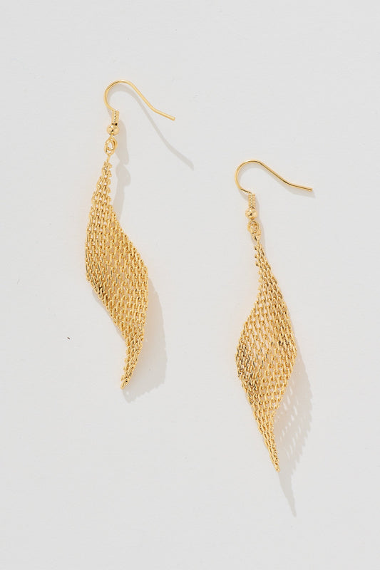 Joy Drop Earrings in 18K Gold Plated
