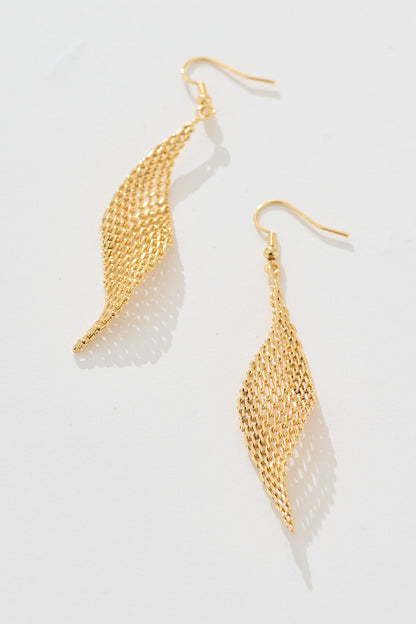 Joy Drop Earrings in 18K Gold Plated
