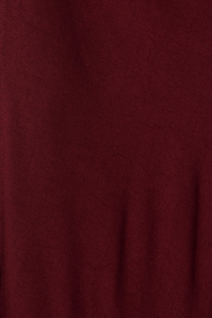 Samba Maxi Dress in Wine Jersey
