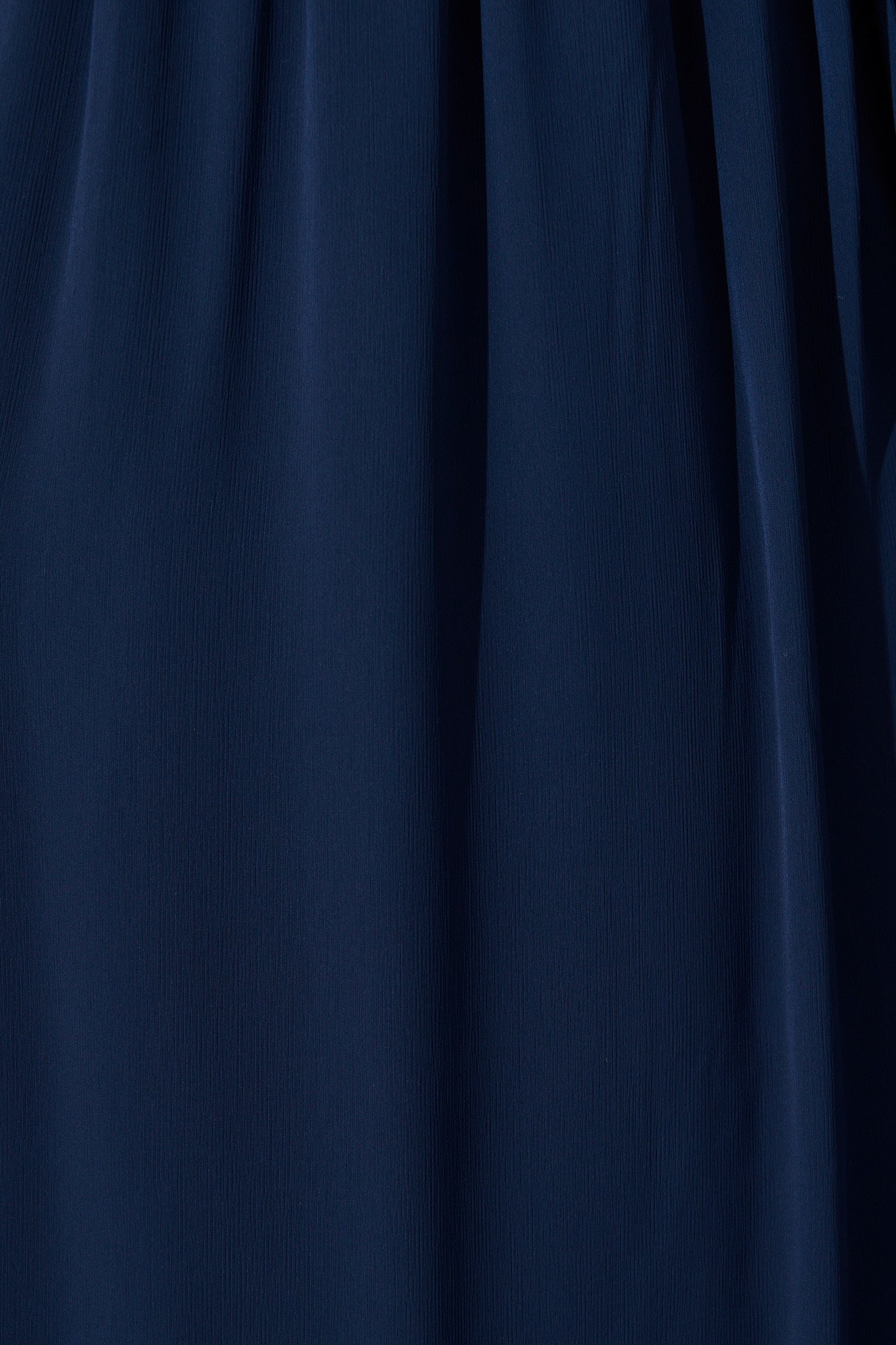 Lustre Midi Dress In Navy Chiffon