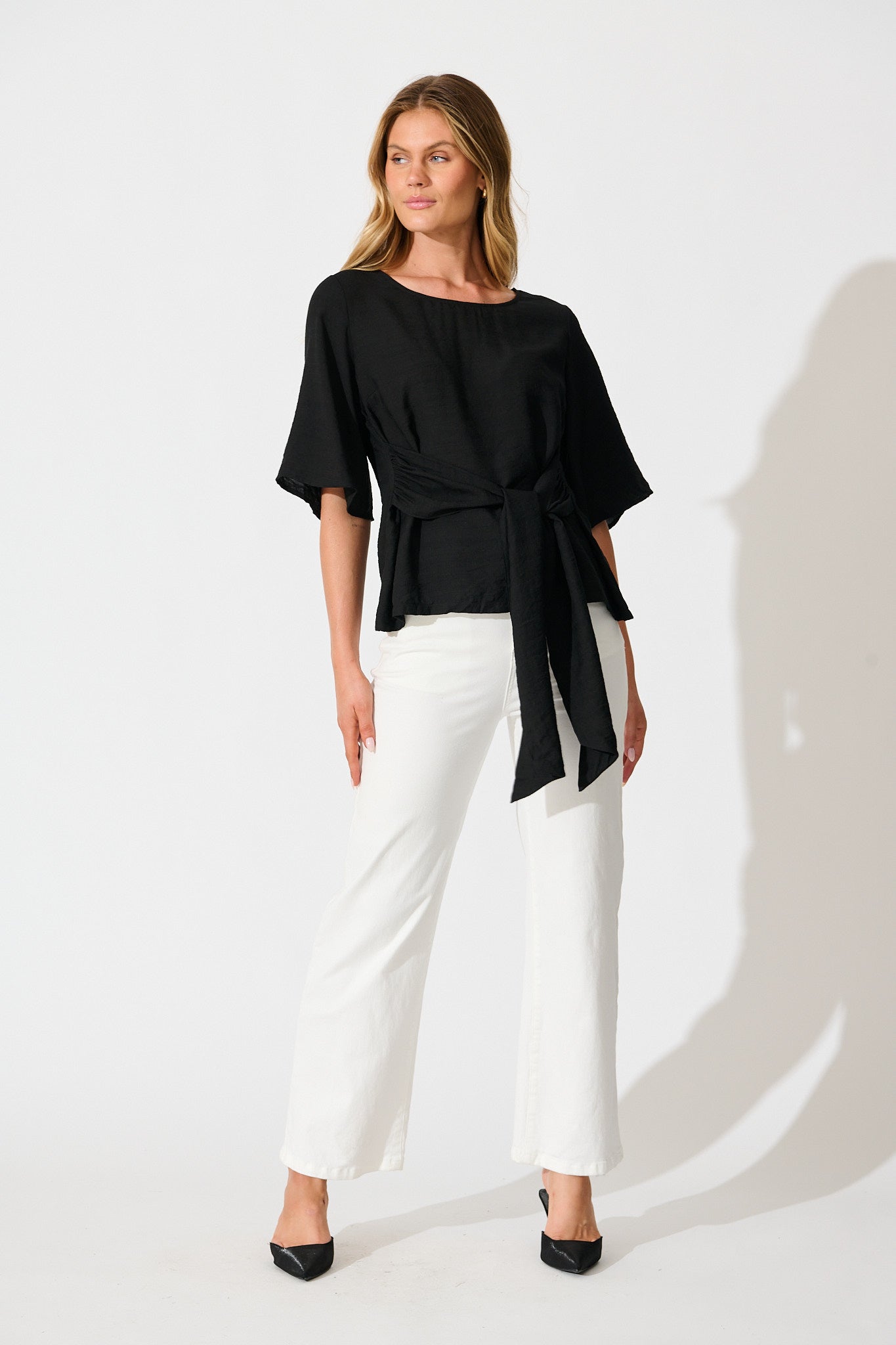 Rhapsody Top in Black