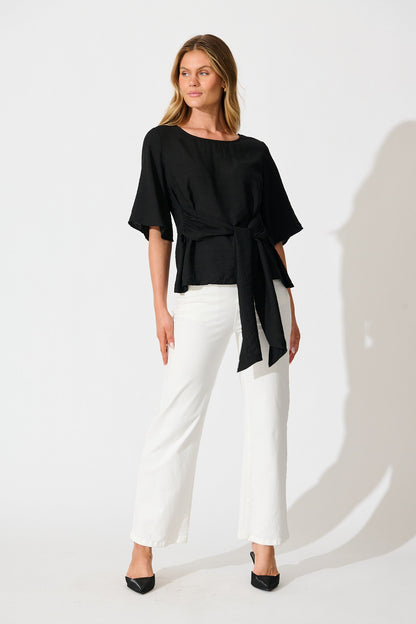 Rhapsody Top in Black