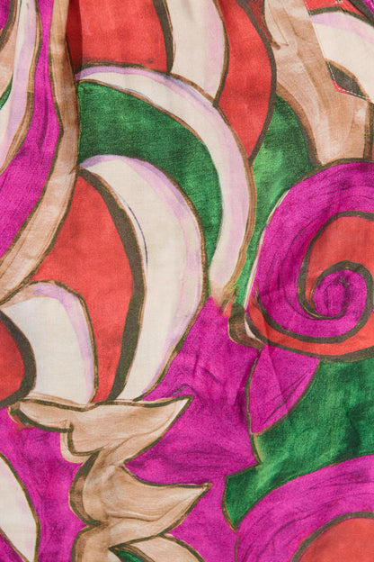 Abigail Top in Multi Fuchsia