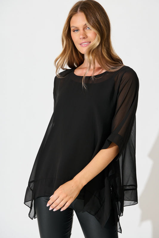 Good Decisions Top in Black