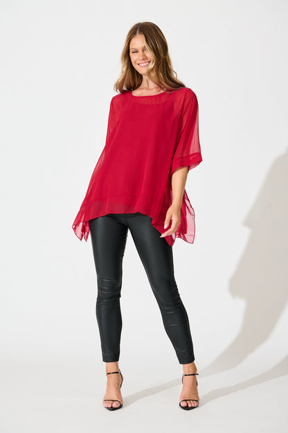 Good Decisions Top in Red