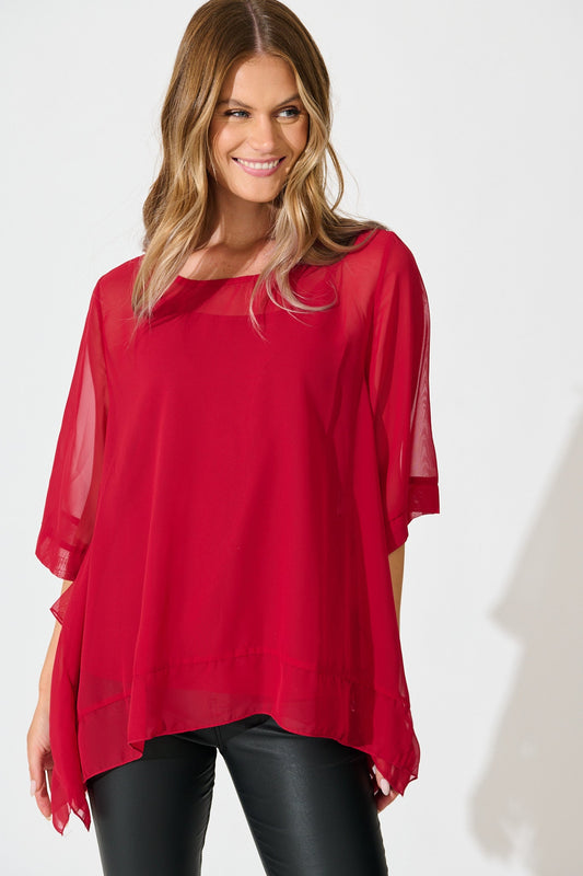 Good Decisions Top in Red