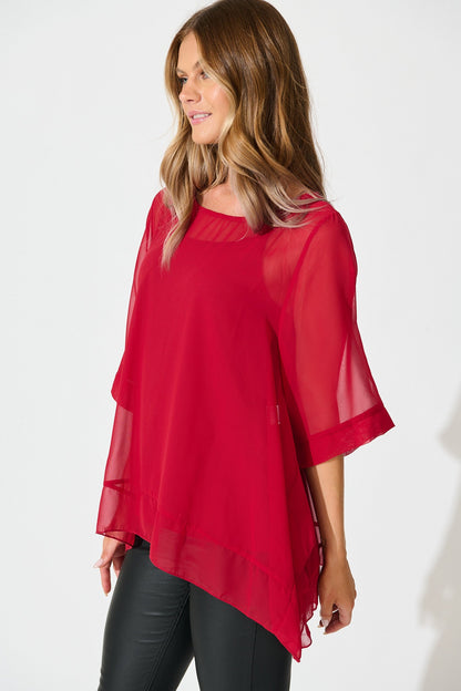 Good Decisions Top in Red