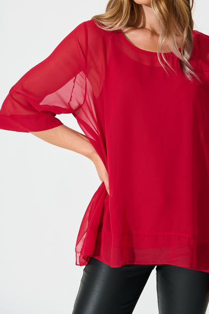 Good Decisions Top in Red