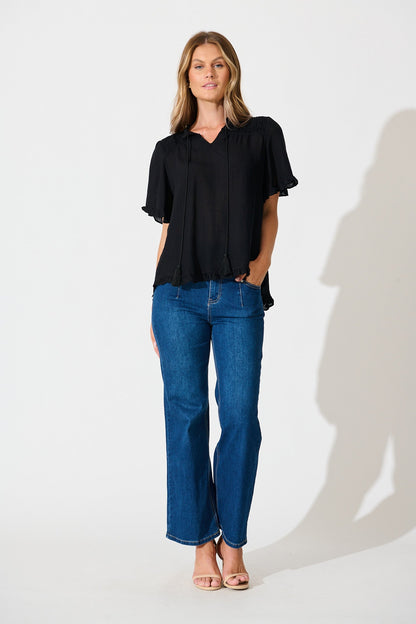 Natalie Top in Black