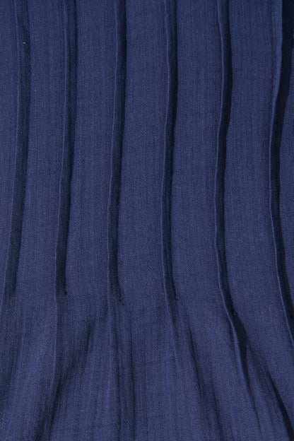 Kalina Top in Navy Cotton