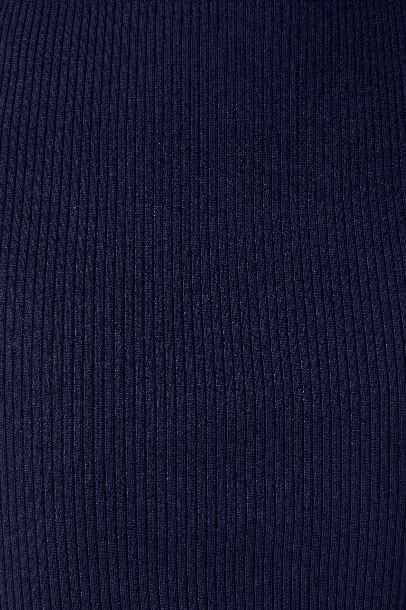 Kassia Off Shoulder Midi Knit Dress in Navy