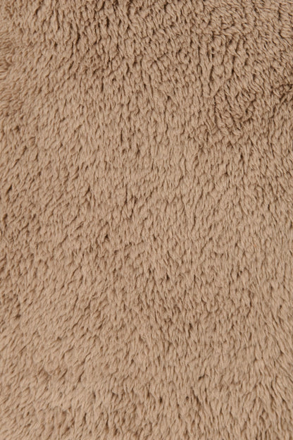 Linea Fluffy Jacket In Mocha