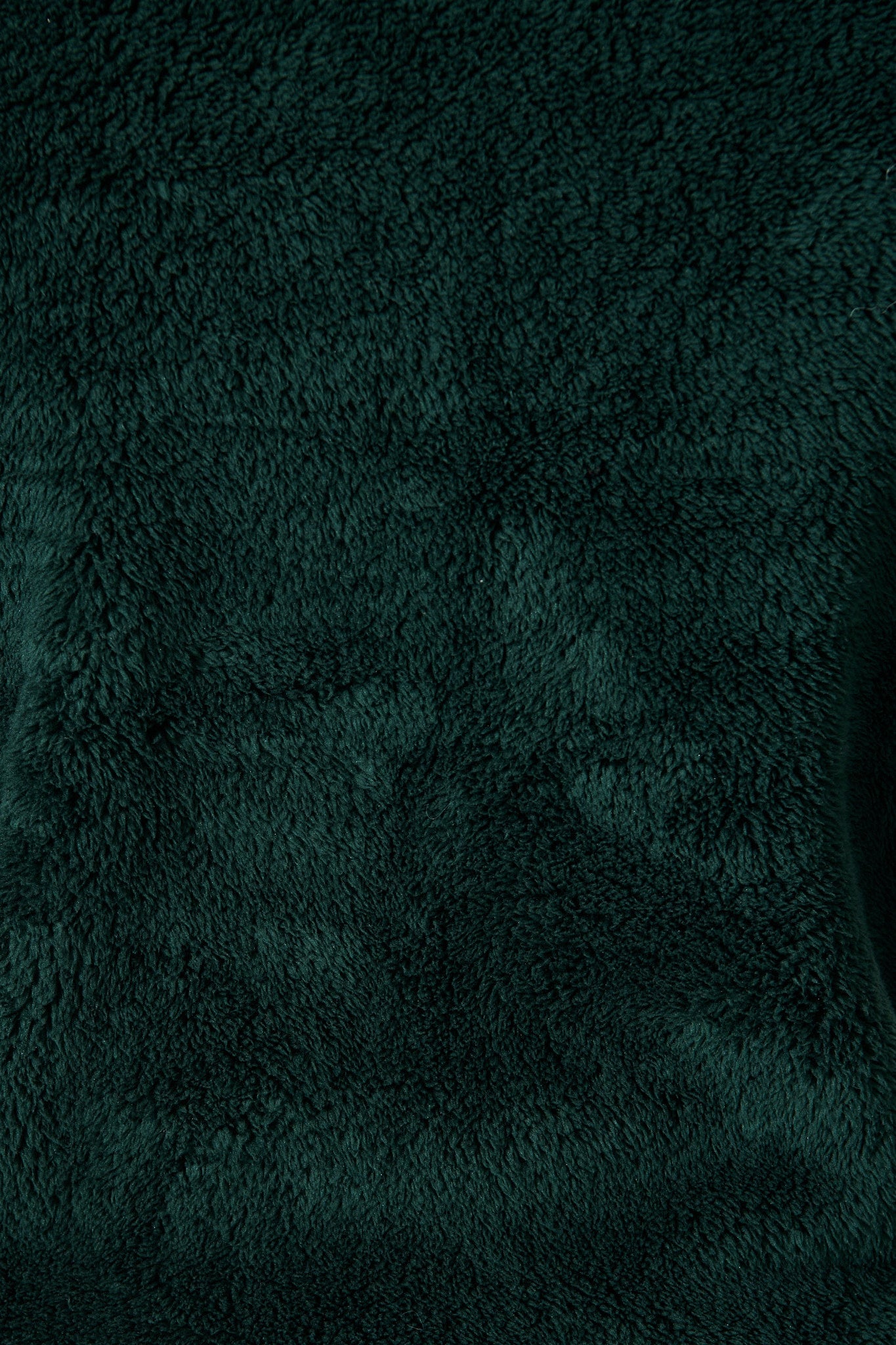 Linea Fluffy Jacket In Forest Green