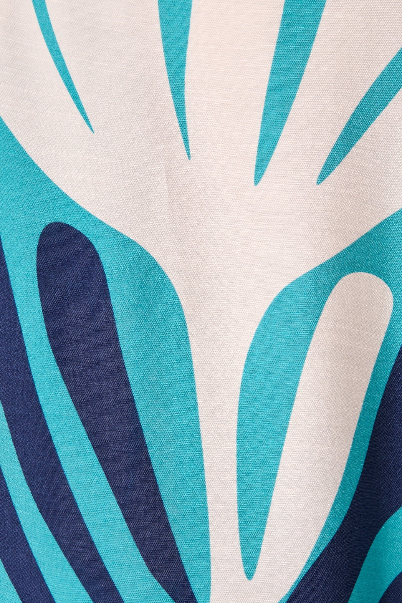 Sheer Luck Pant in Multi Blue Print