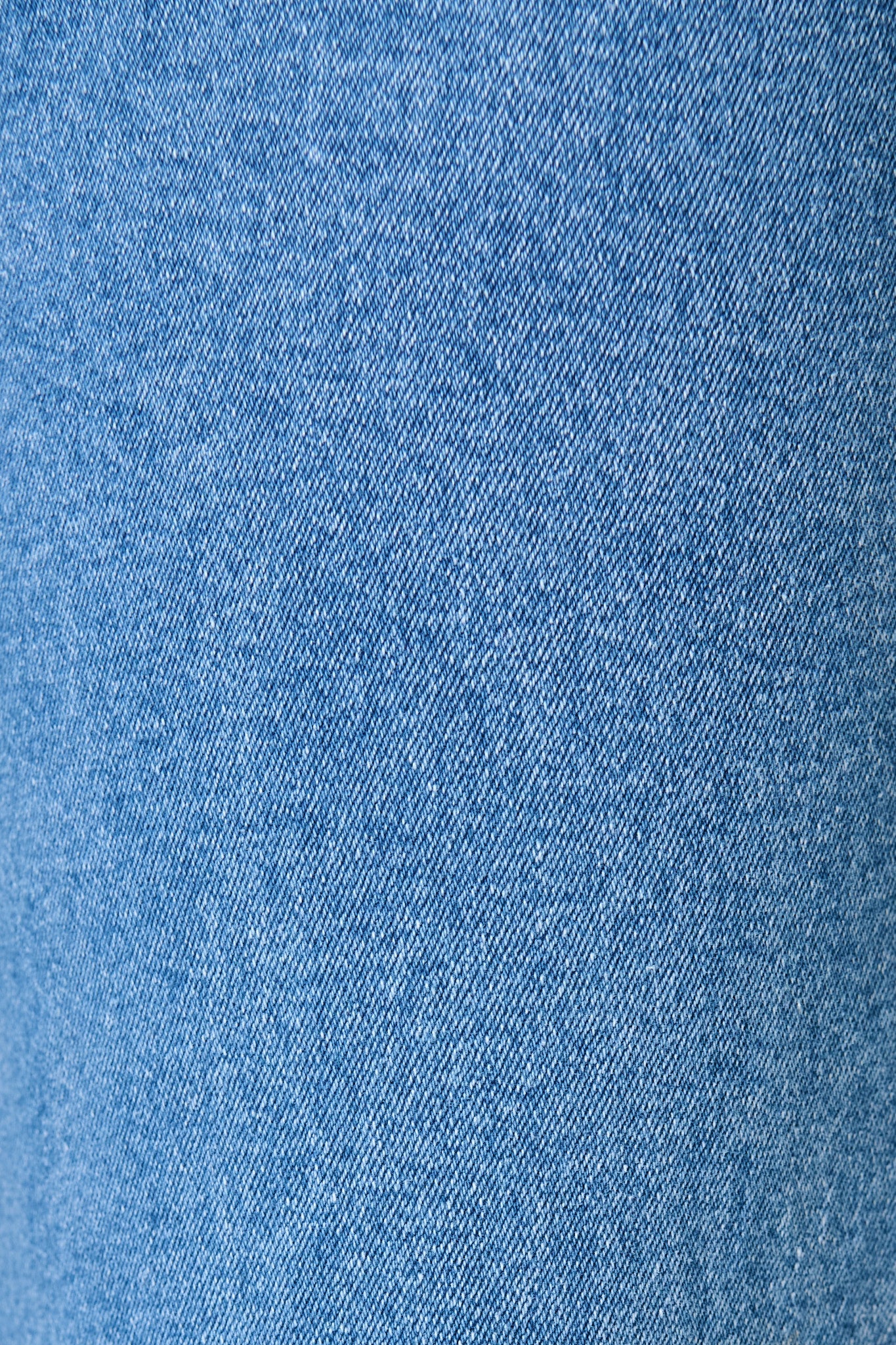 Tied Up High Rise Wide Leg Jean in Mid Blue Denim