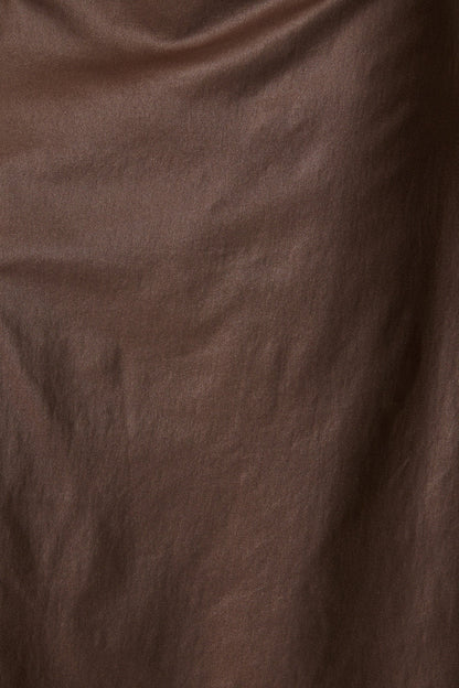 Portland Midi Dress in Chocolate
