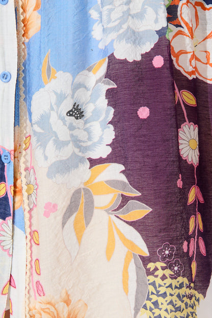 Kenna Dress in Multi Floral Print