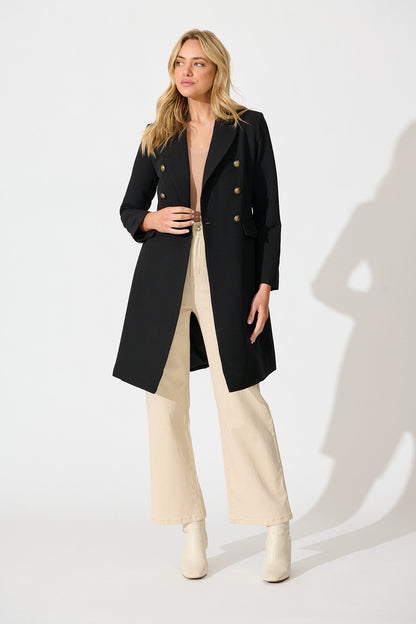 Kendall Coat in Black