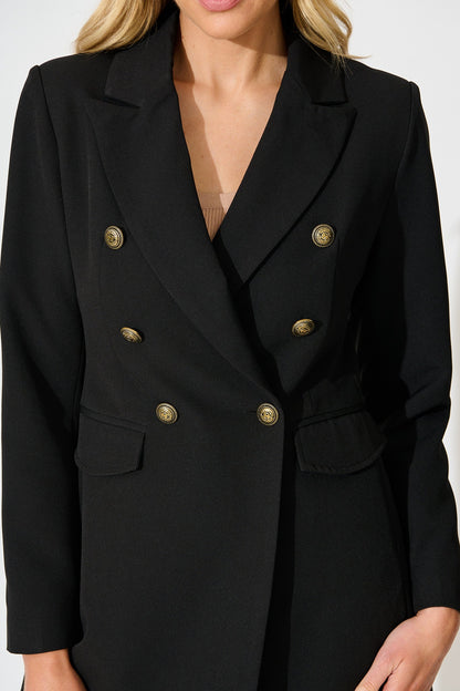 Kendall Coat in Black