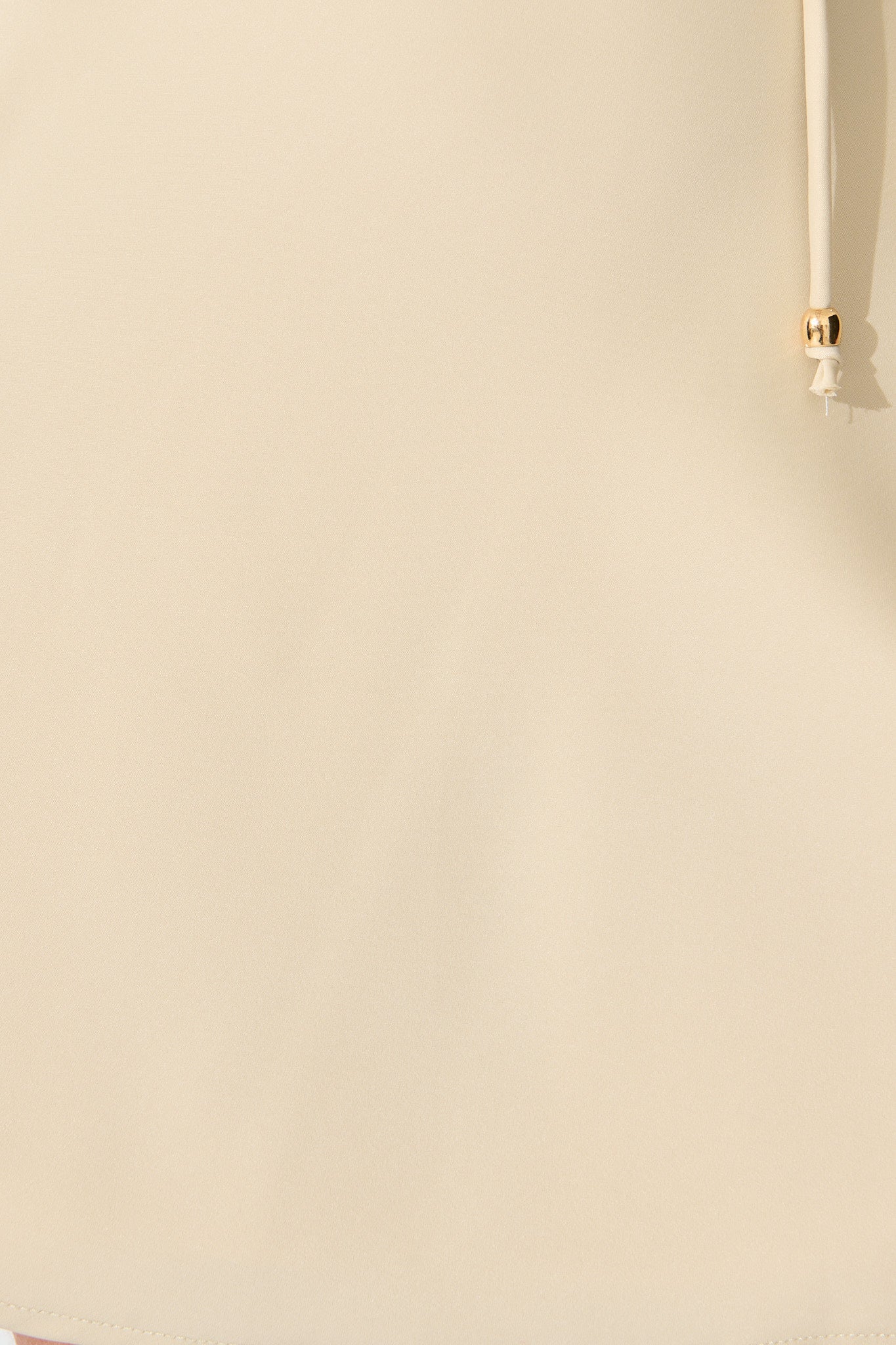 Marlow Dress in Beige Satin