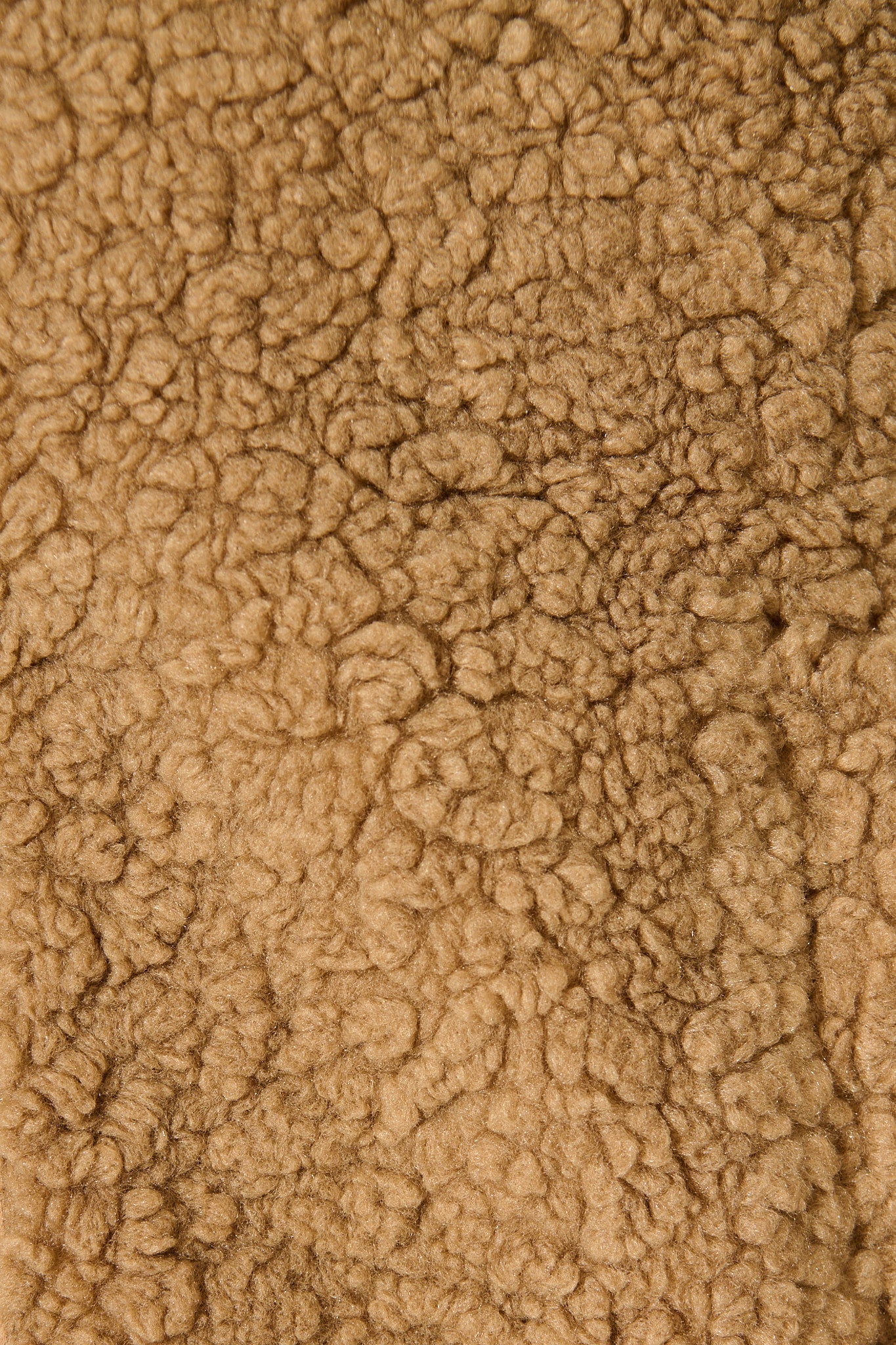 Look My Way Teddy Jacket in Mocha