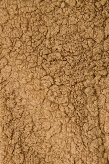 Look My Way Teddy Jacket in Mocha