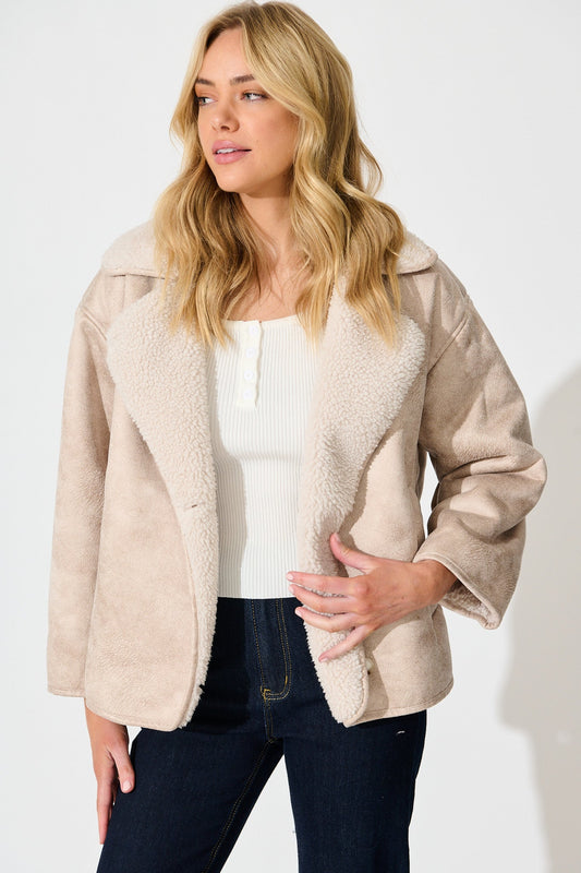 Cloud Nine Jacket in Beige