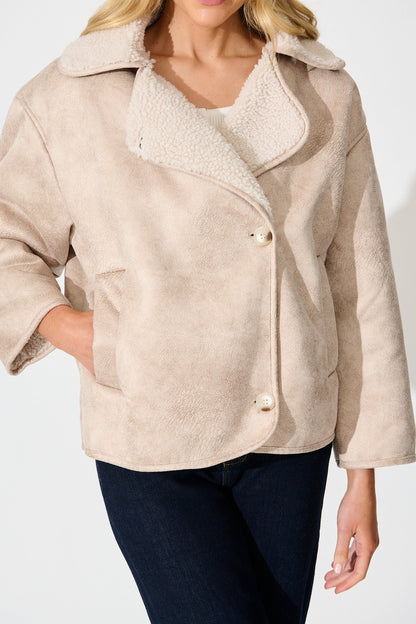 Cloud Nine Jacket in Beige