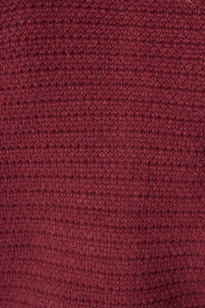 Cartagena Knit Cardigan In Wine