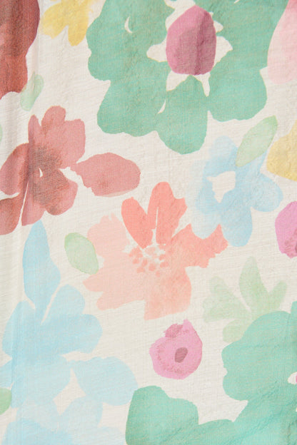 High Life Top in Multi Floral