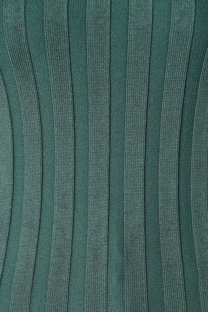 Echoes Knit Top in Green