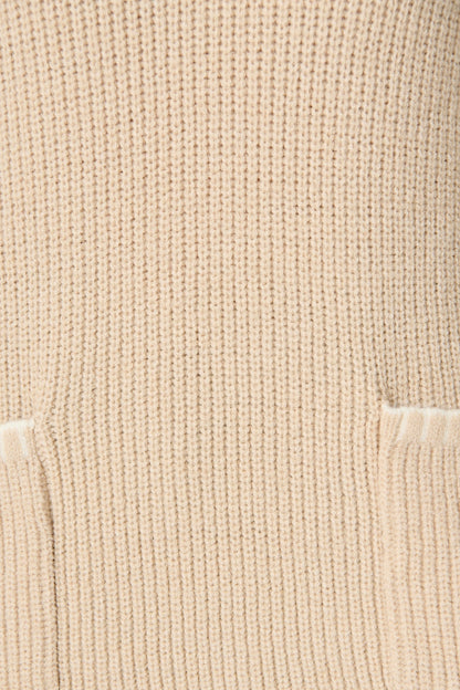 Swanson Knit in Beige Wool Blend