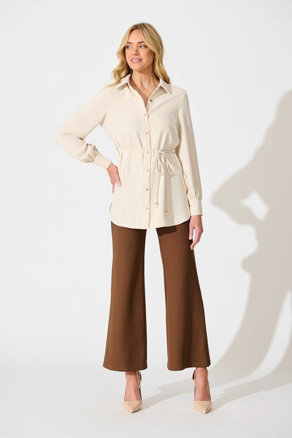 Power House Pant in Brown