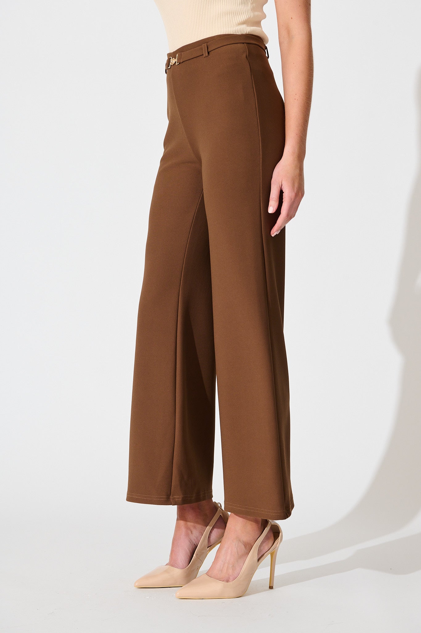 Power House Pant in Brown